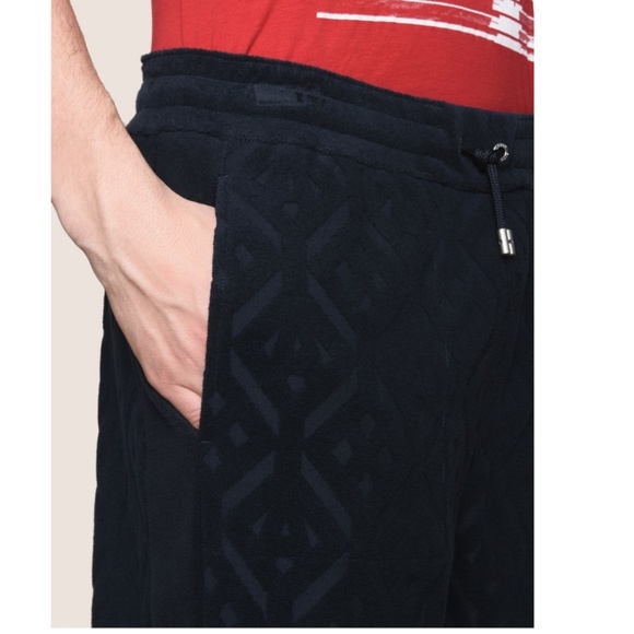 Armani Exchange Other - New Armani Exchange Terry Shorts Black XL